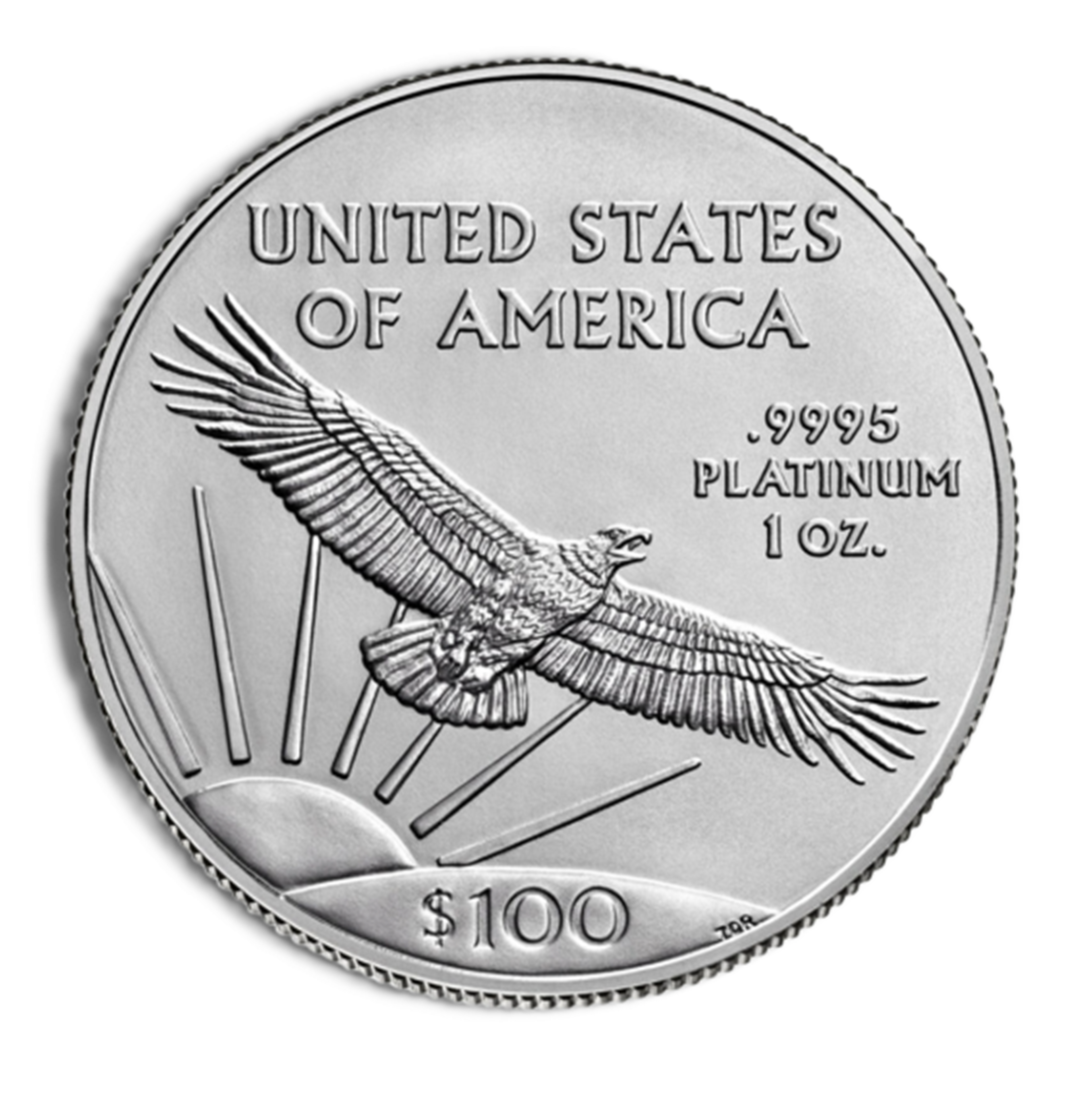 American Platinum Eagle $100 One Ounce Coin